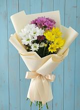Букет цветов из:  Хризантемы в Ливенке Воронежской области