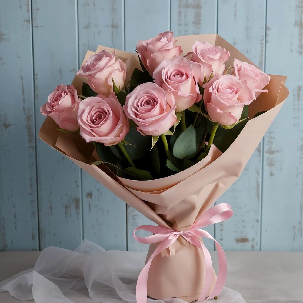 Букет цветов из: Розы в Ливенке Воронежской области