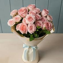 Букет Розовый шарм в Ливенке Воронежской области