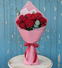 Букет цветов из:  Розы в Ливенке Воронежской области