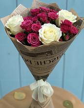 Букет цветов из:  Розы #REPLACE_PRED# Ливенке Воронежской области