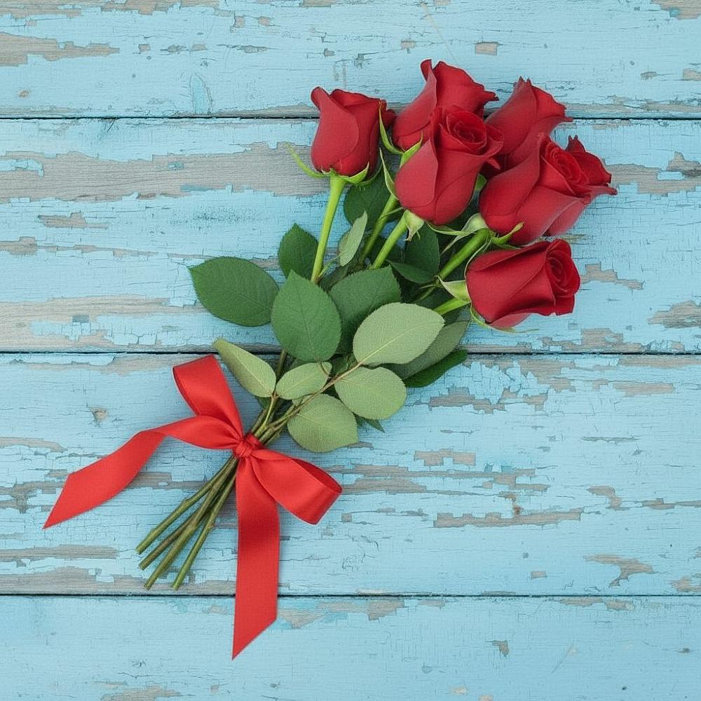 Букет Красные розы в Ливенке Воронежской области