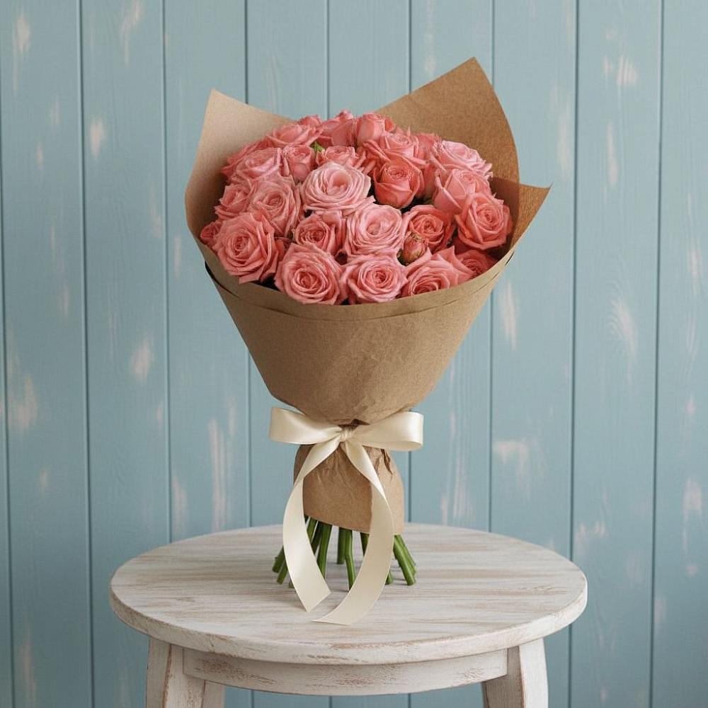 Букет цветов из: Розы в Ливенке Воронежской области