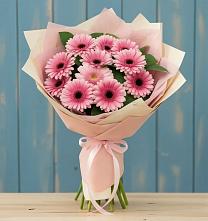 Букет цветов из:  Герберы в Ливенке Воронежской области